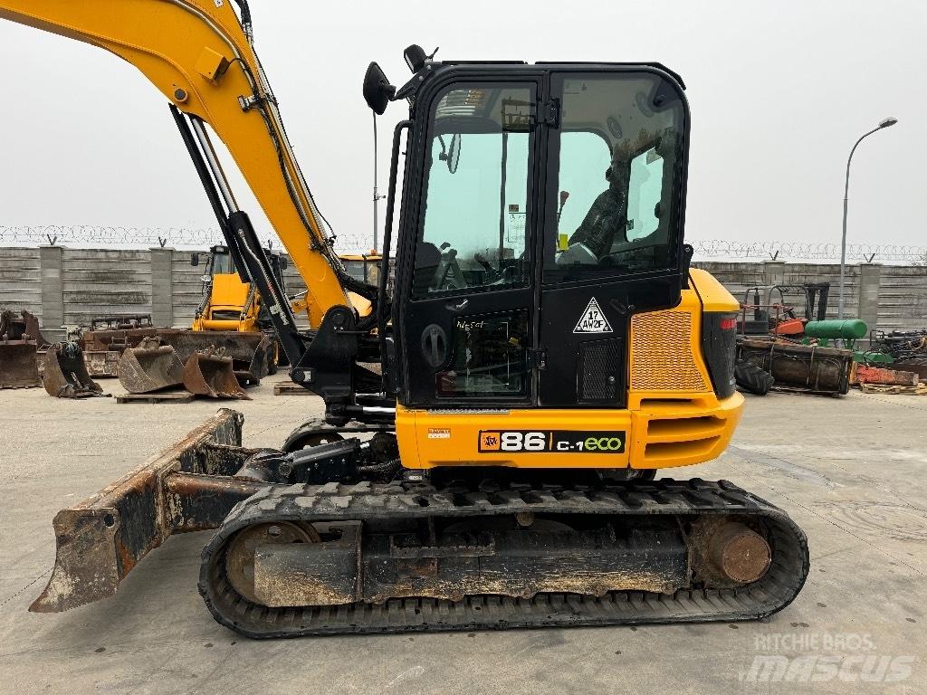 JCB 86 C-1 Середні екскаватори 7т. - 12т.