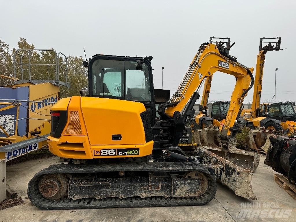 JCB 86 C-1 Середні екскаватори 7т. - 12т.
