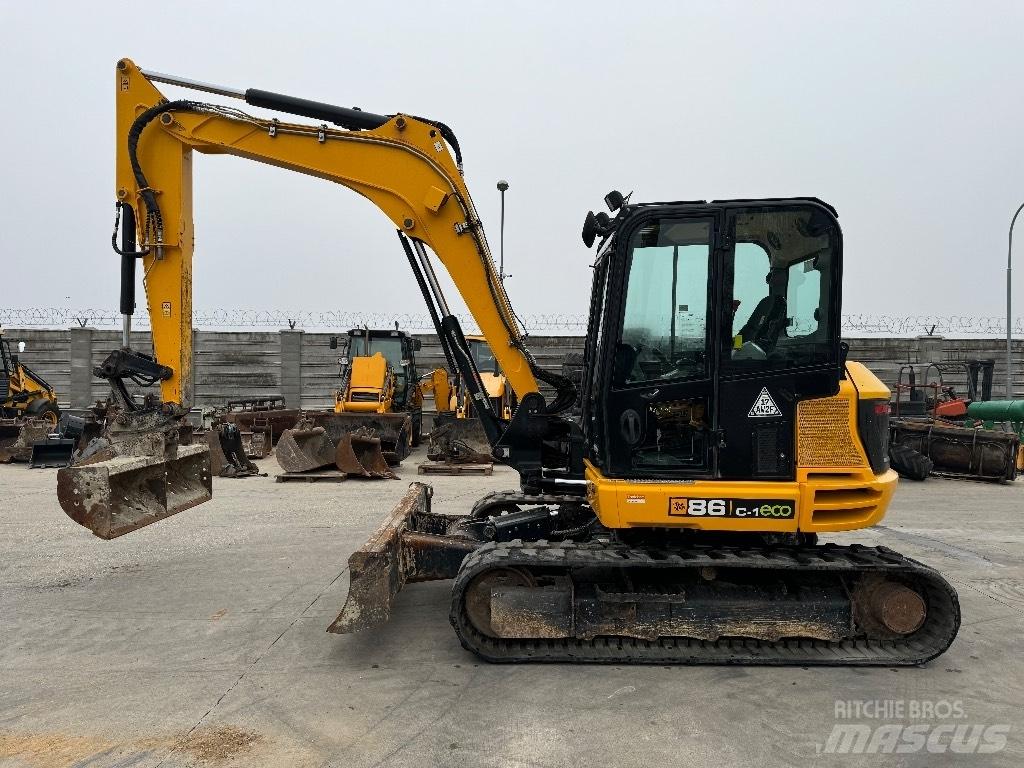 JCB 86 C-1 Середні екскаватори 7т. - 12т.
