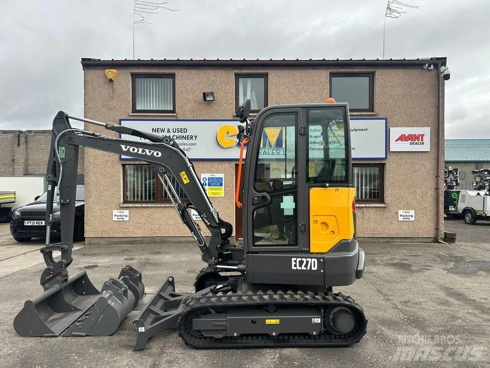 Volvo EC 27 D Міні-екскаватори < 7т