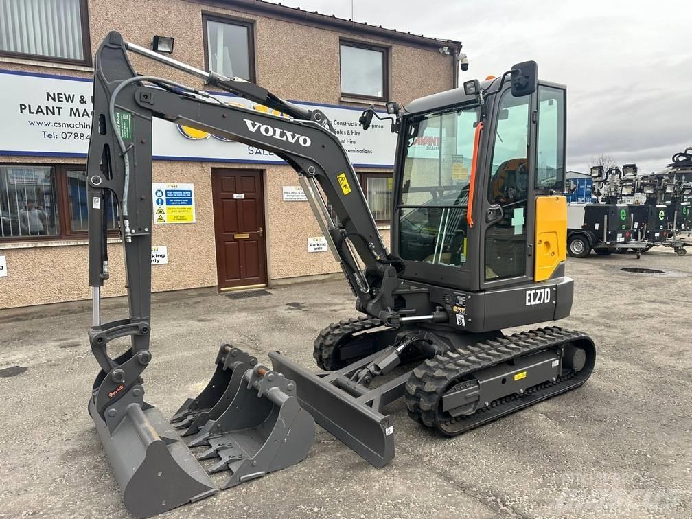 Volvo EC 27 D Міні-екскаватори < 7т