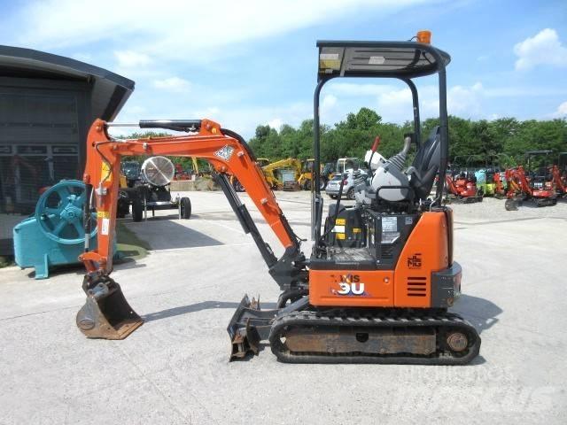 Hitachi ZX19 U-6 Міні-екскаватори < 7т