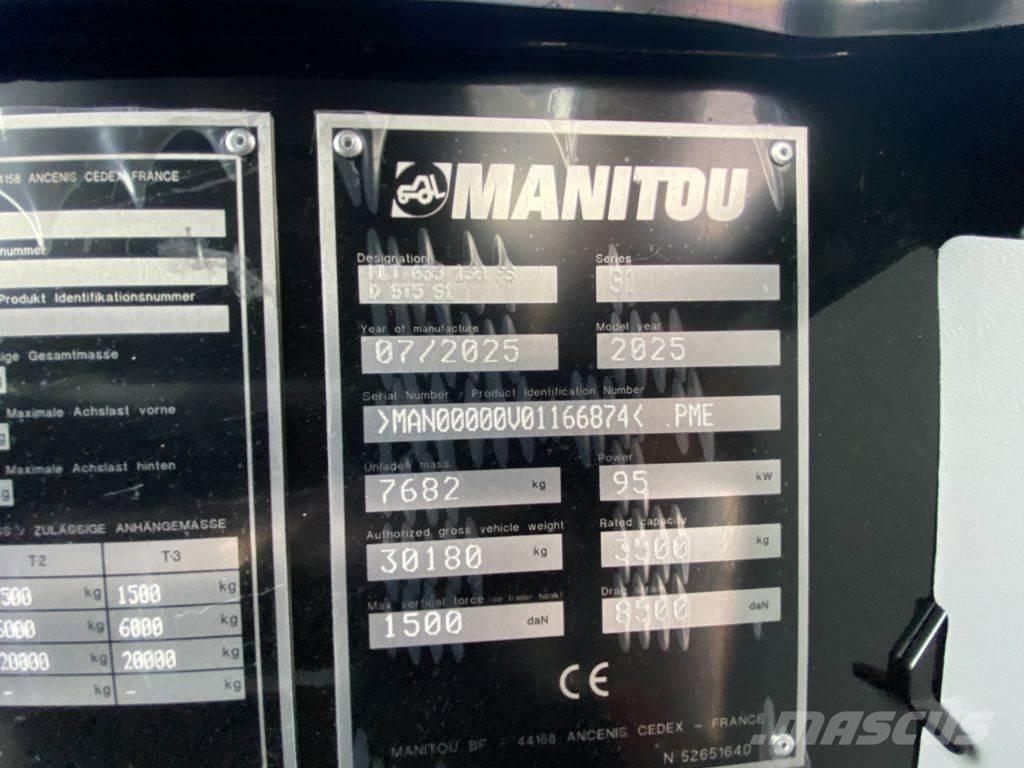 Manitou MLT635 Телескопічні навантажувачі
