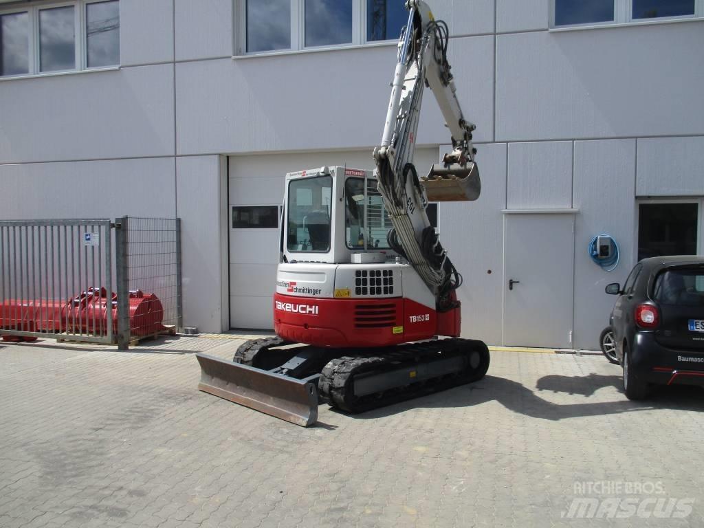 Takeuchi TB 153 FR Міні-екскаватори < 7т