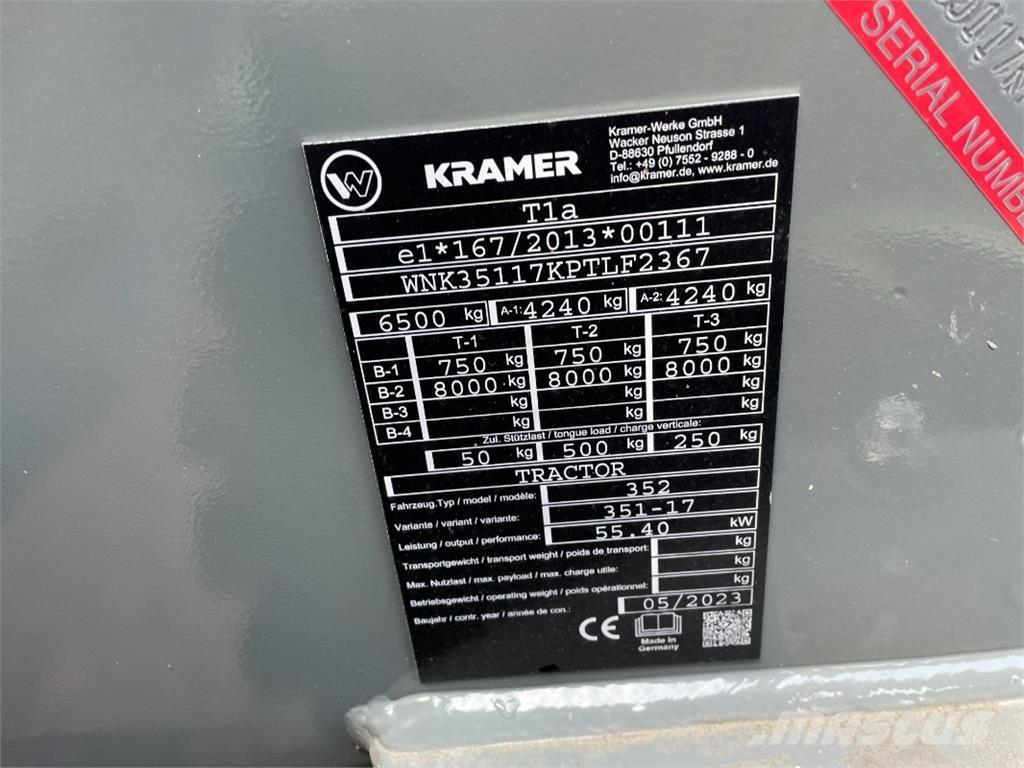 Kramer KL30.8T Телескопічні навантажувачі
