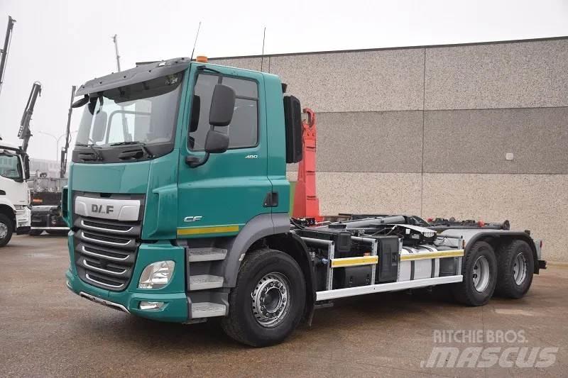DAF CF 480 Вантажівки з гаковим підйомом