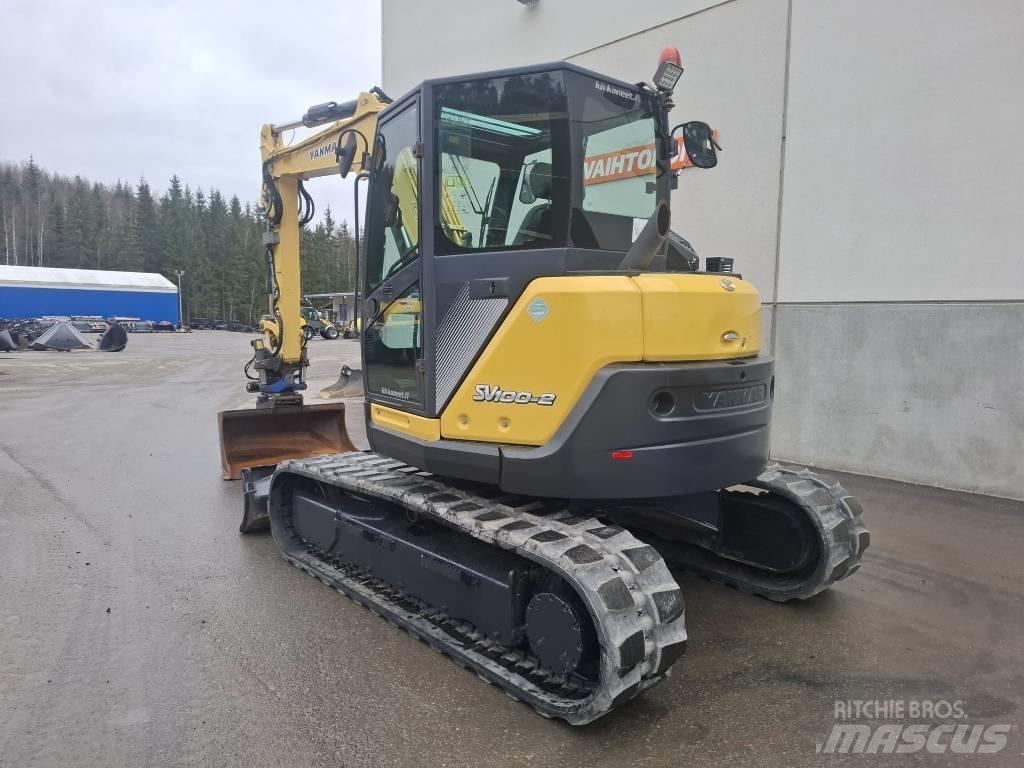Yanmar SV 100-2A Середні екскаватори 7т. - 12т.