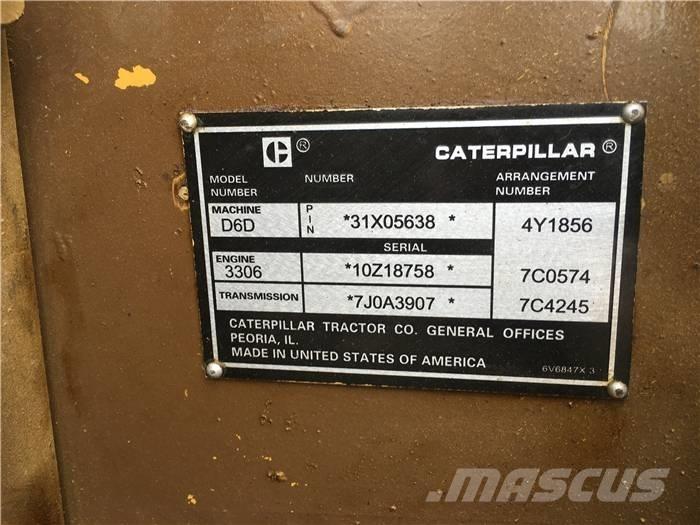 CAT D 6 D Гусеничні бульдозери