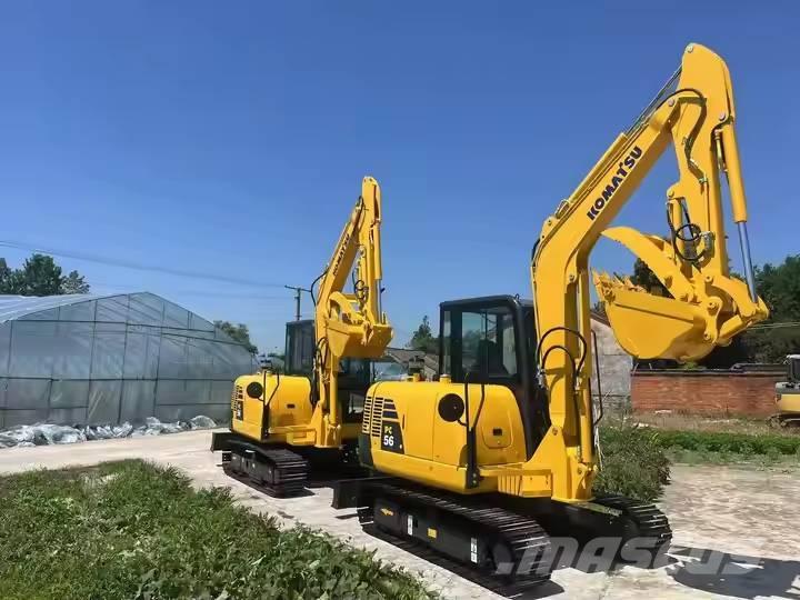 Komatsu PC56-7 Міні-екскаватори < 7т