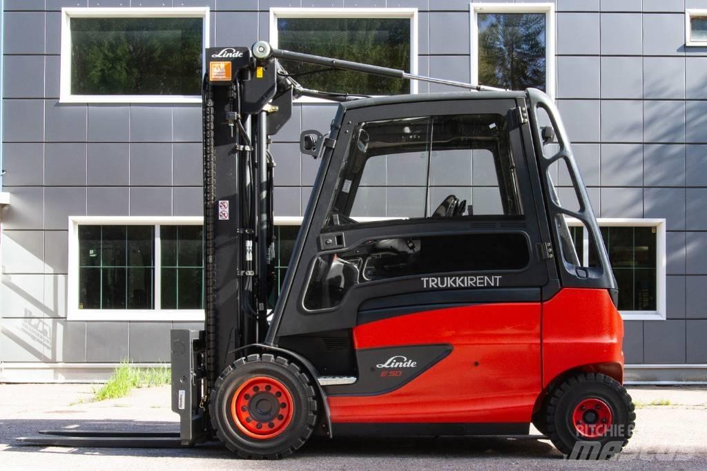 Linde E50HL-01 Електронавантажувачі