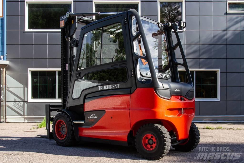 Linde E50HL-01 Електронавантажувачі