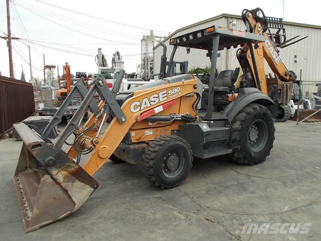 CASE 580 SN Екскаватори-навантажувачі