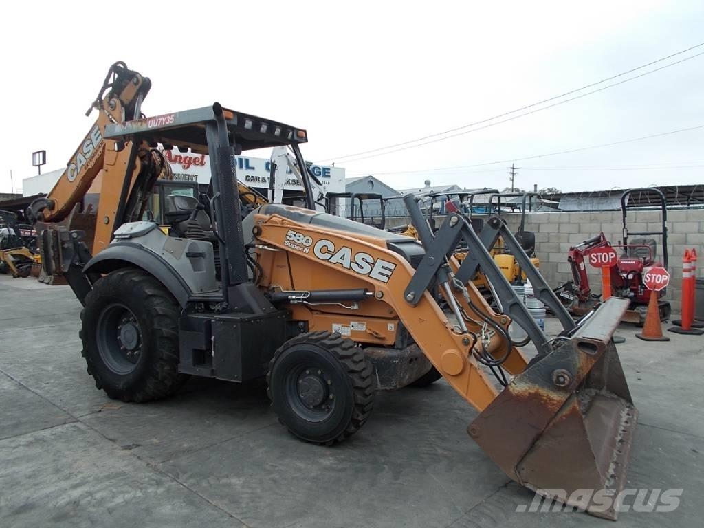 CASE 580 SN Екскаватори-навантажувачі