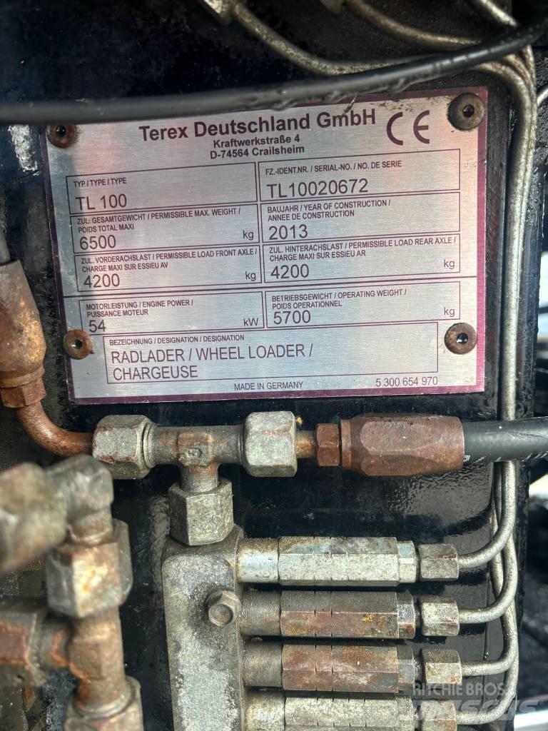 Terex TL 100 Фронтальні навантажувачі