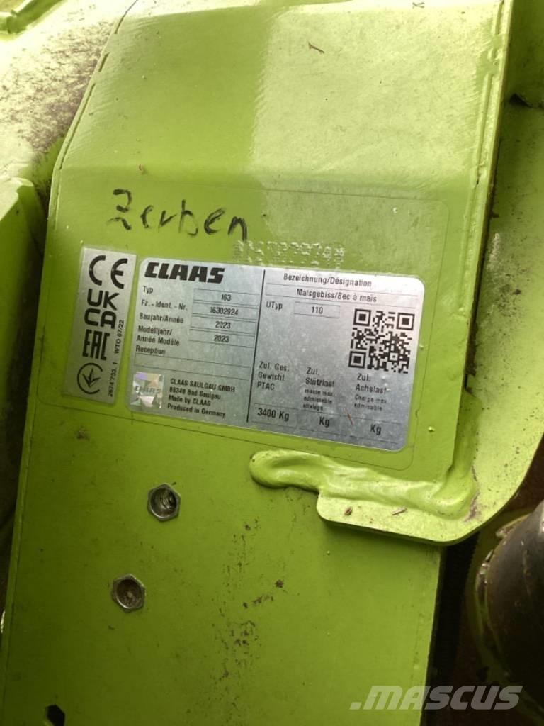 CLAAS Orbis 750 - i63 Додаткове обладнання для збиральних комбайнів