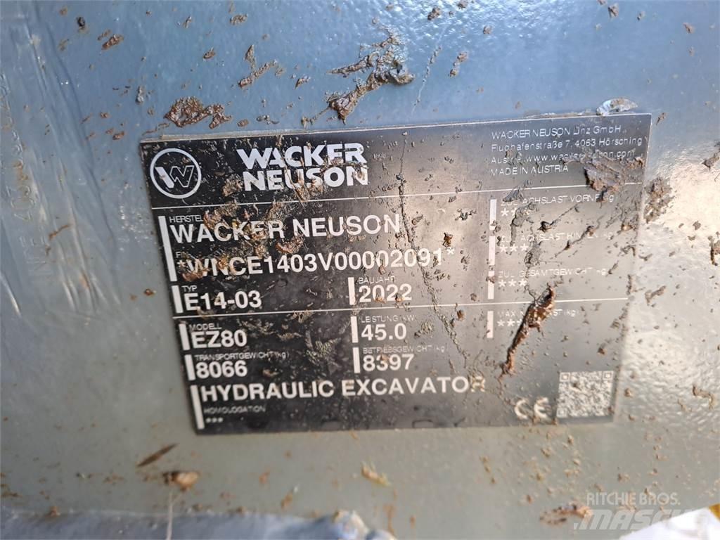 Wacker Neuson EZ80 Гусеничні екскаватори