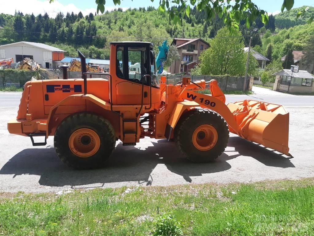 Fiat HITACHI W 190 Фронтальні навантажувачі