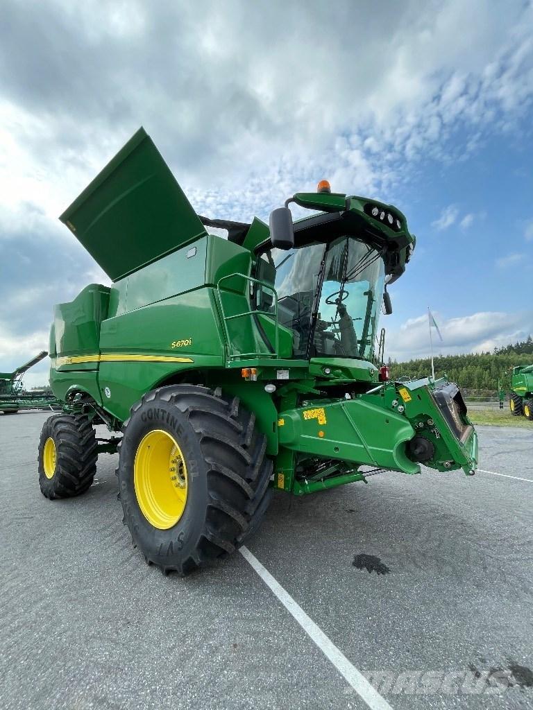 John Deere S 670 i Зернозбиральні комбайни