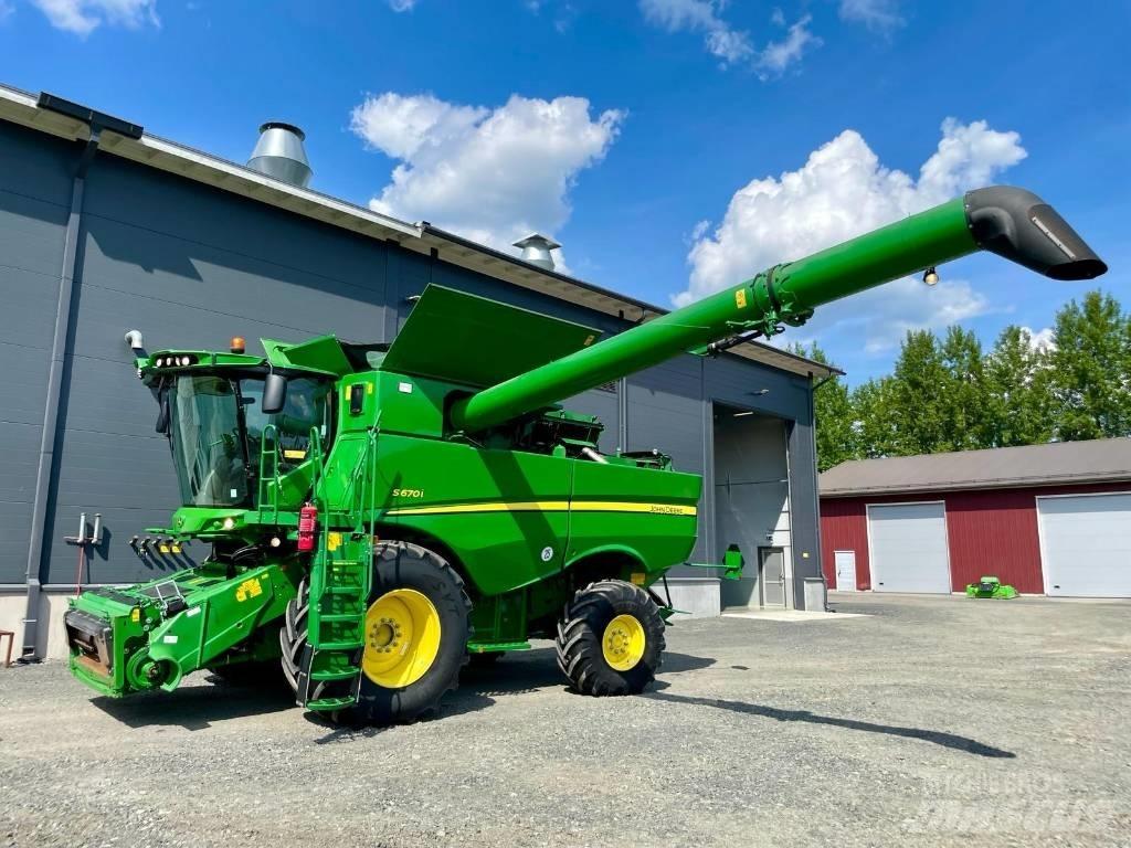 John Deere S 670 i Зернозбиральні комбайни