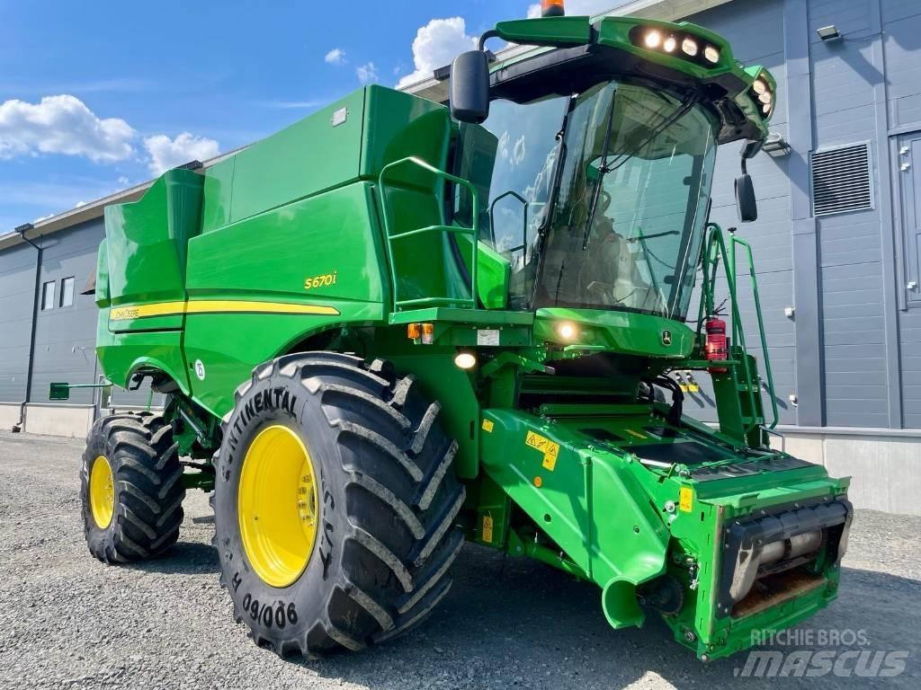 John Deere S 670 i Зернозбиральні комбайни