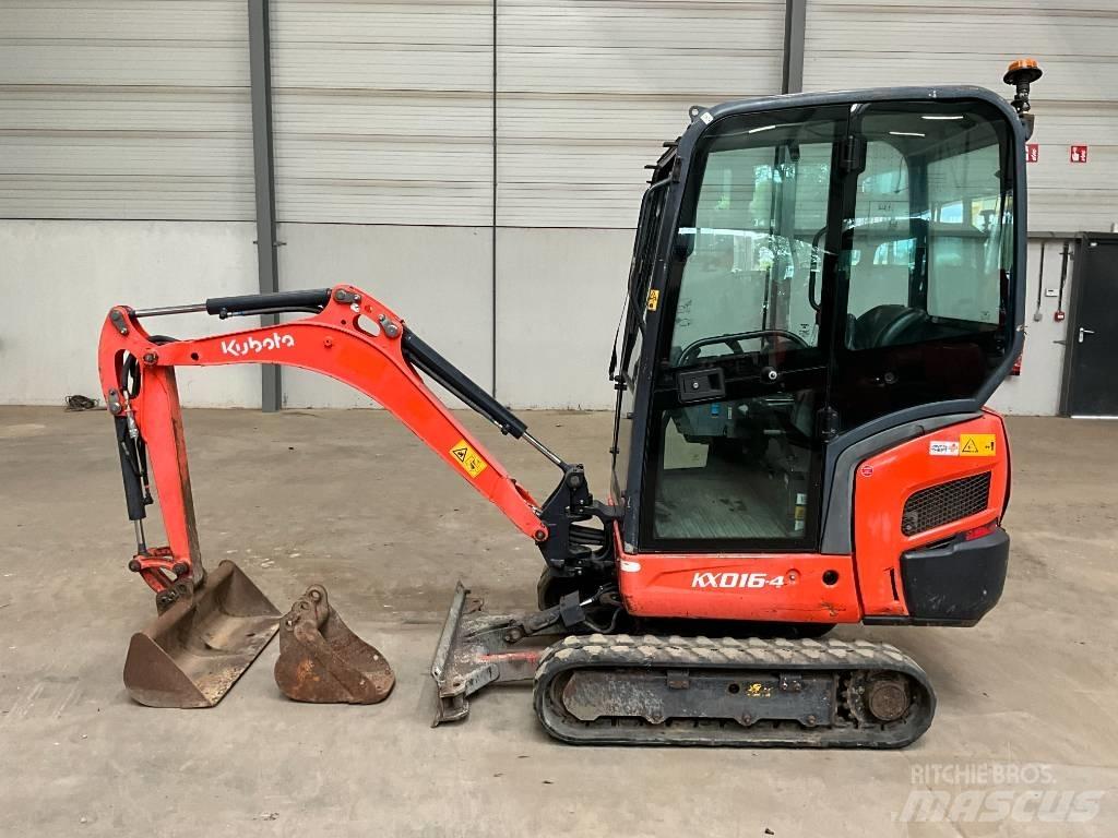 Kubota KX 016-4 Міні-екскаватори < 7т