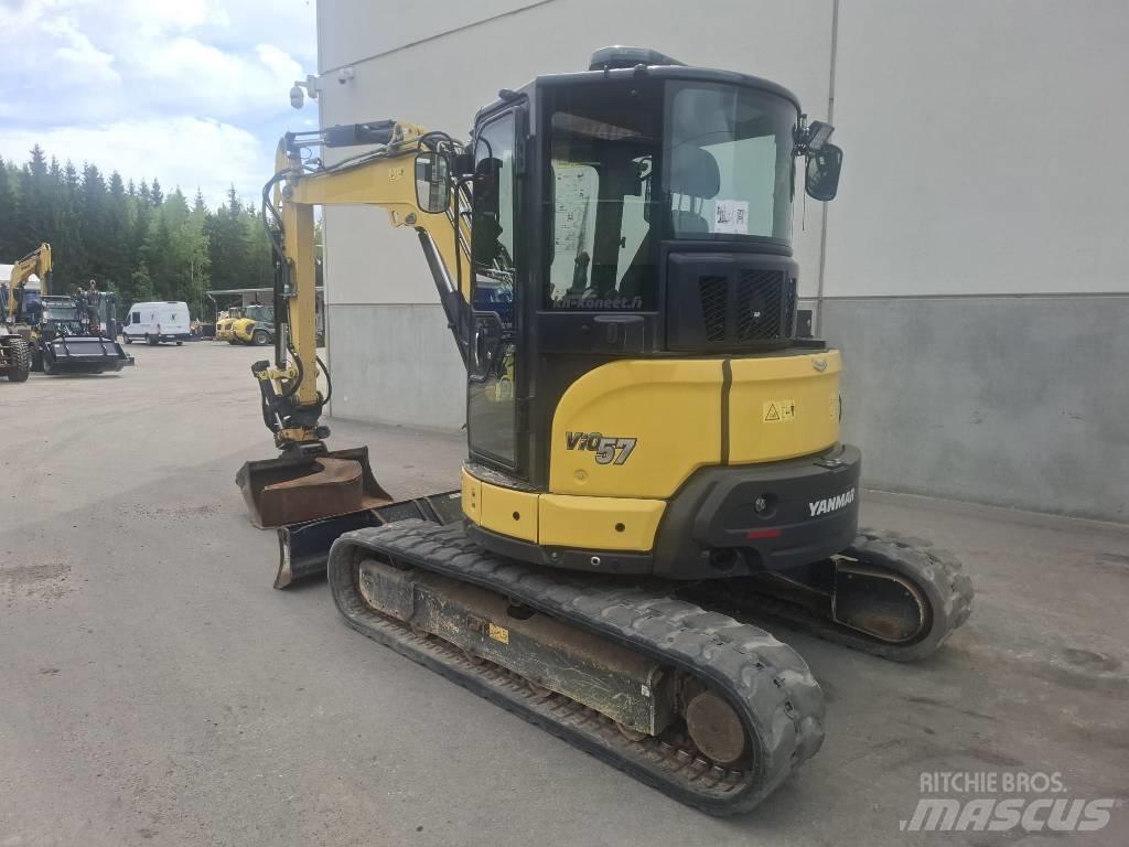 Yanmar Vio 57-6A Міні-екскаватори < 7т