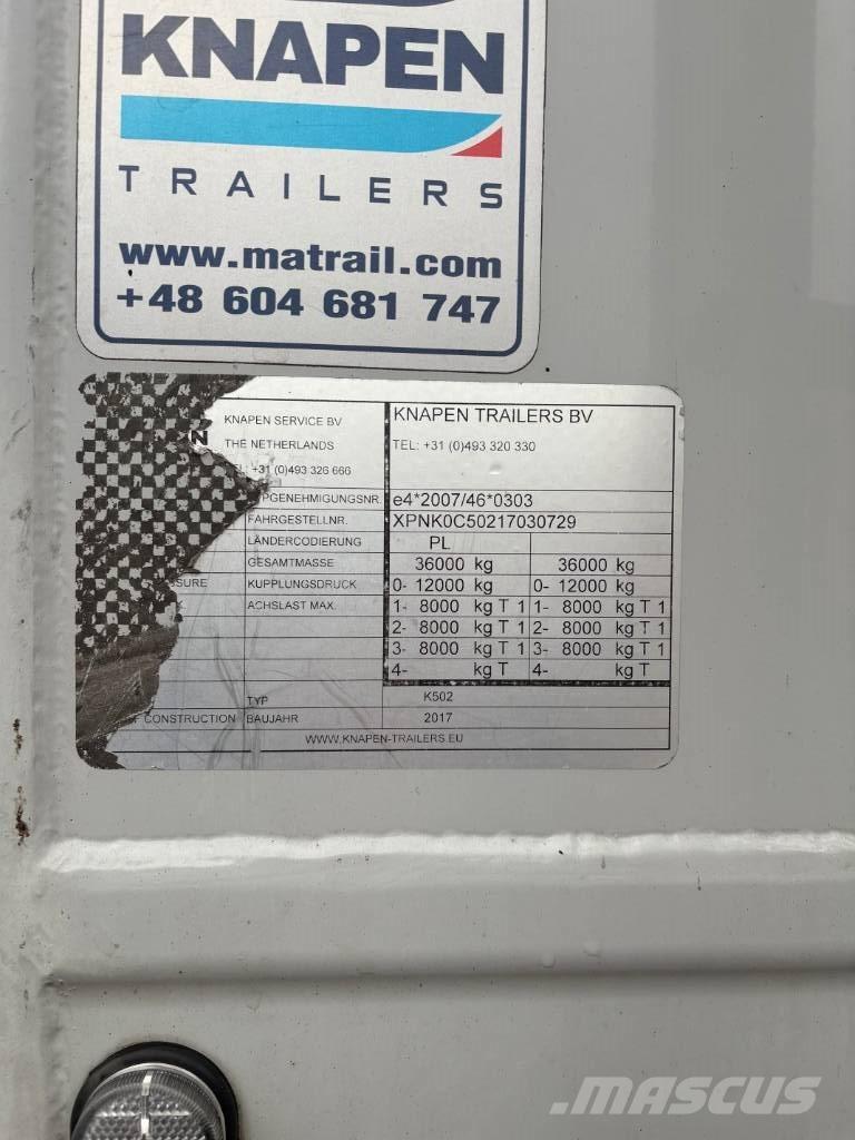 Knapen K 502 Напівпричепи тріски