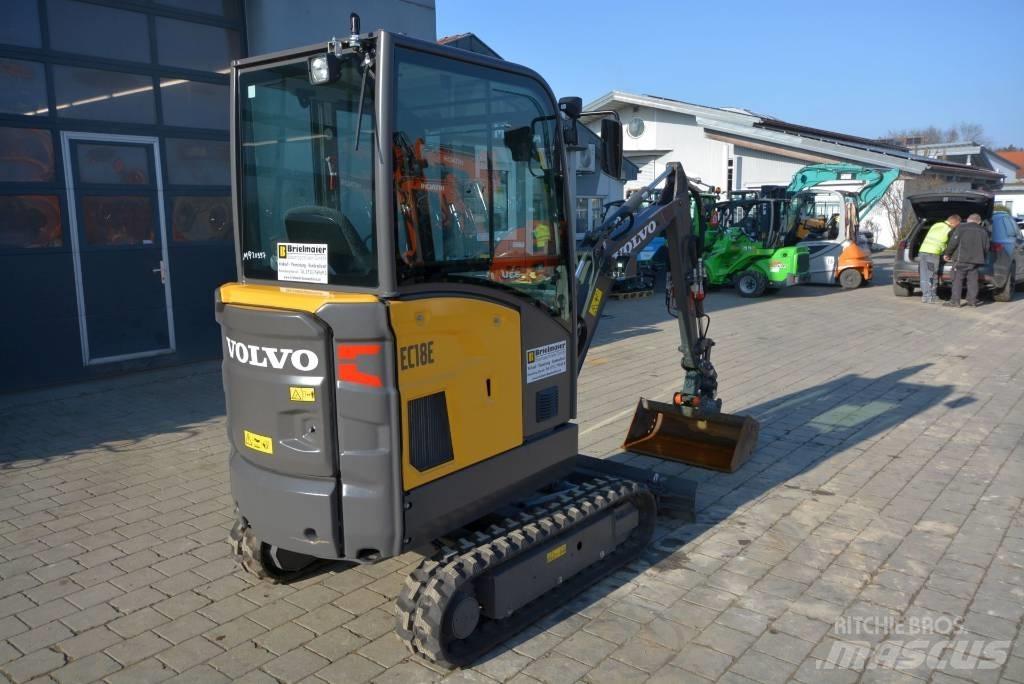 Volvo EC 18 E Міні-екскаватори < 7т