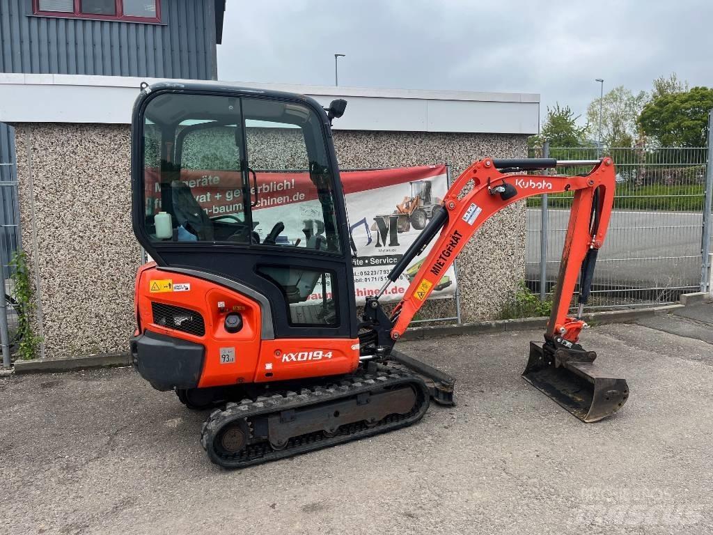 Kubota KX019-4 Міні-екскаватори < 7т