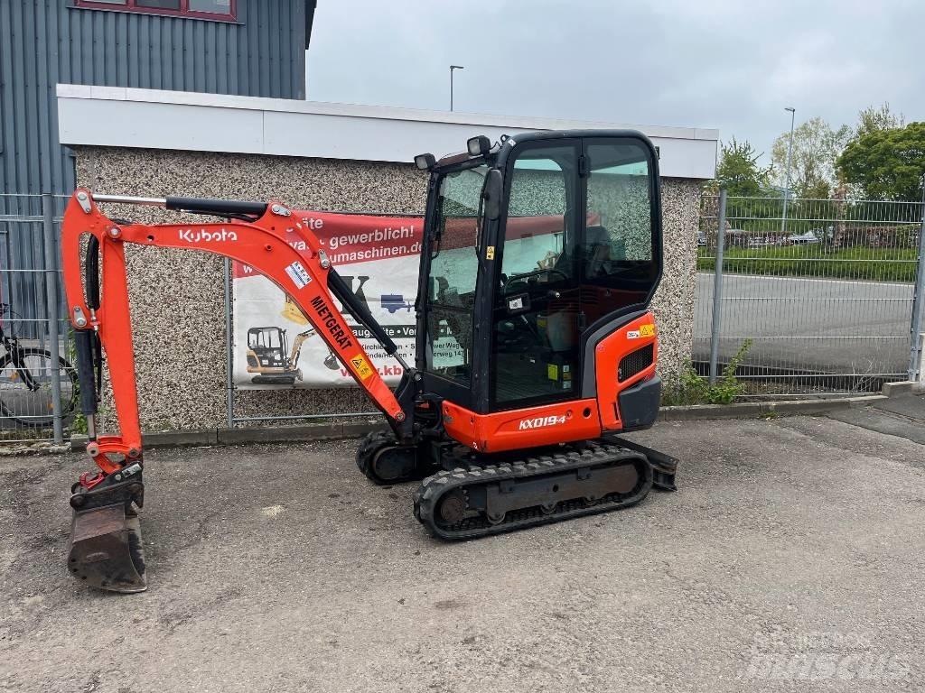 Kubota KX019-4 Міні-екскаватори < 7т