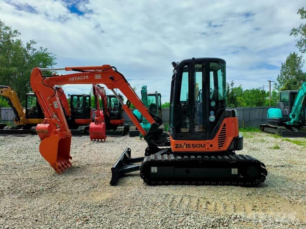 Hitachi ZX 50 U-3 B Міні-екскаватори < 7т