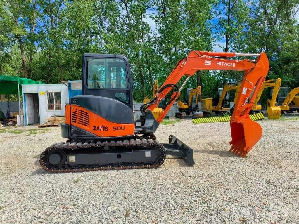 Hitachi ZX 50 U-3 B Міні-екскаватори < 7т