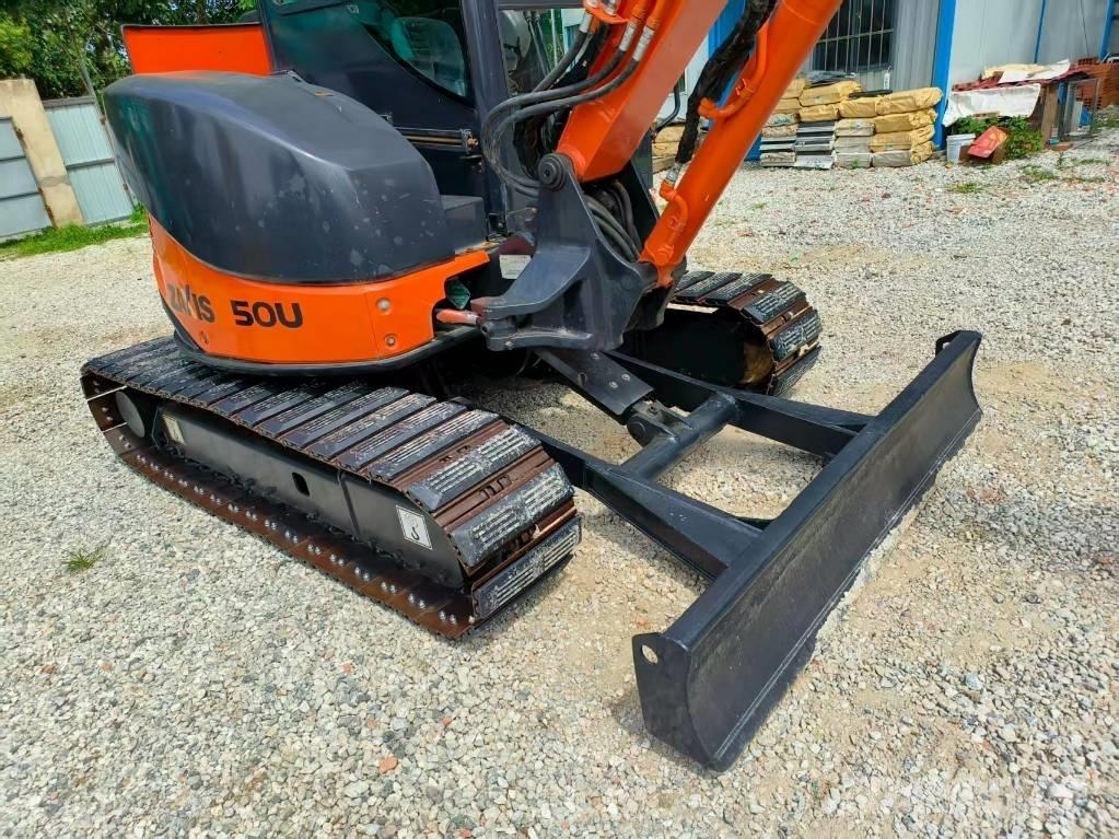 Hitachi ZX 50 U-3 B Міні-екскаватори < 7т