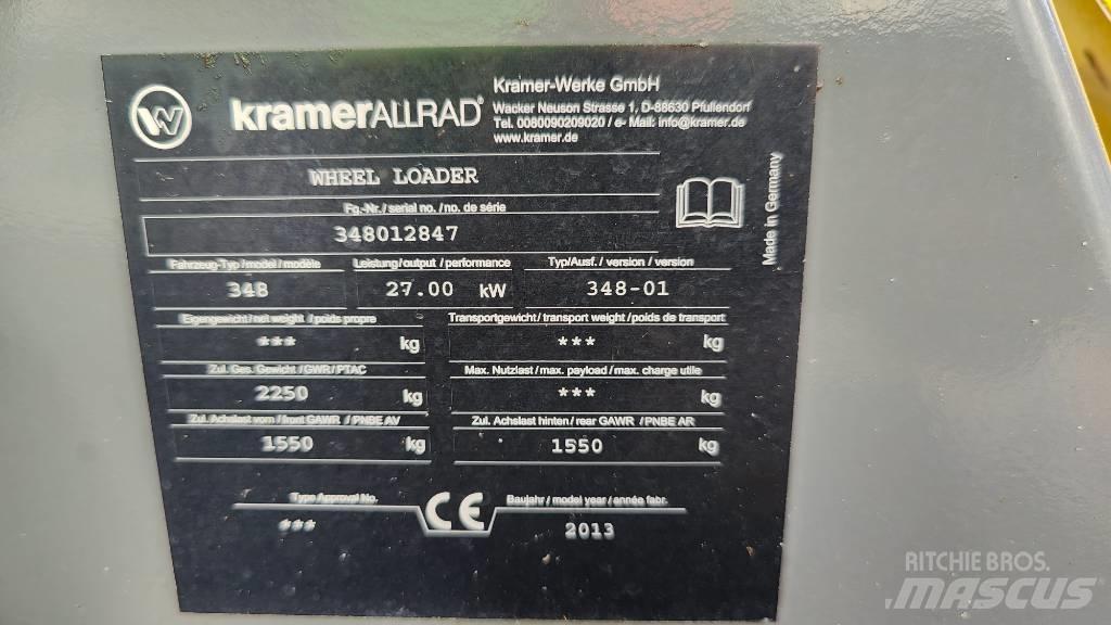 Kramer 350 Малі навантажувачі