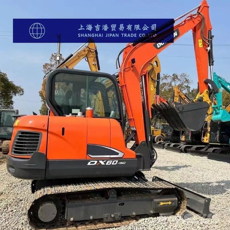 Doosan DX 60-9C Міні-екскаватори < 7т