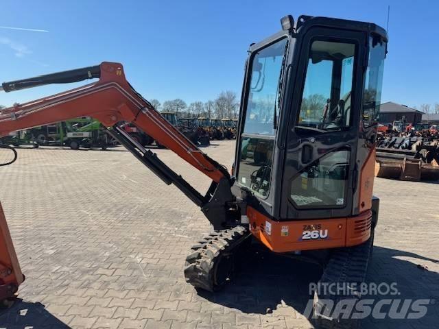 Hitachi ZX 26 Міні-екскаватори < 7т