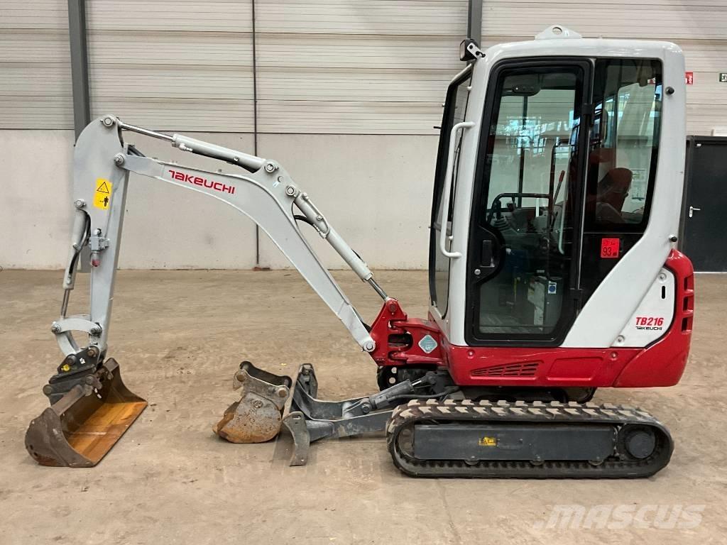Takeuchi TB 216 Міні-екскаватори < 7т