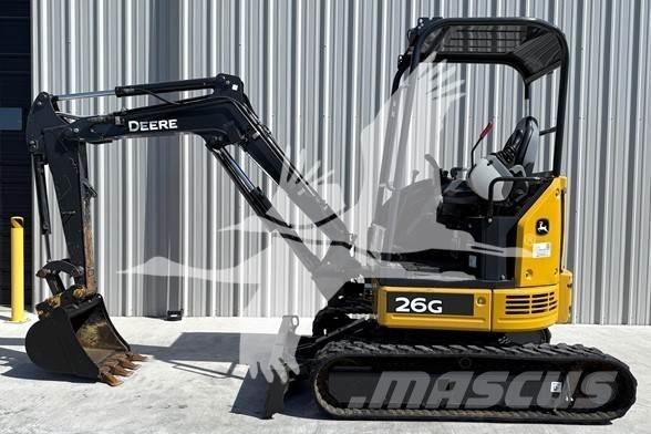 John Deere 26G Міні-екскаватори < 7т