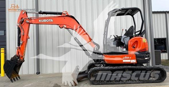 Kubota U55-4 Міні-екскаватори < 7т