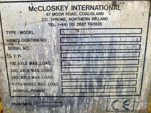 McCloskey Compaq Мобільні грохоти