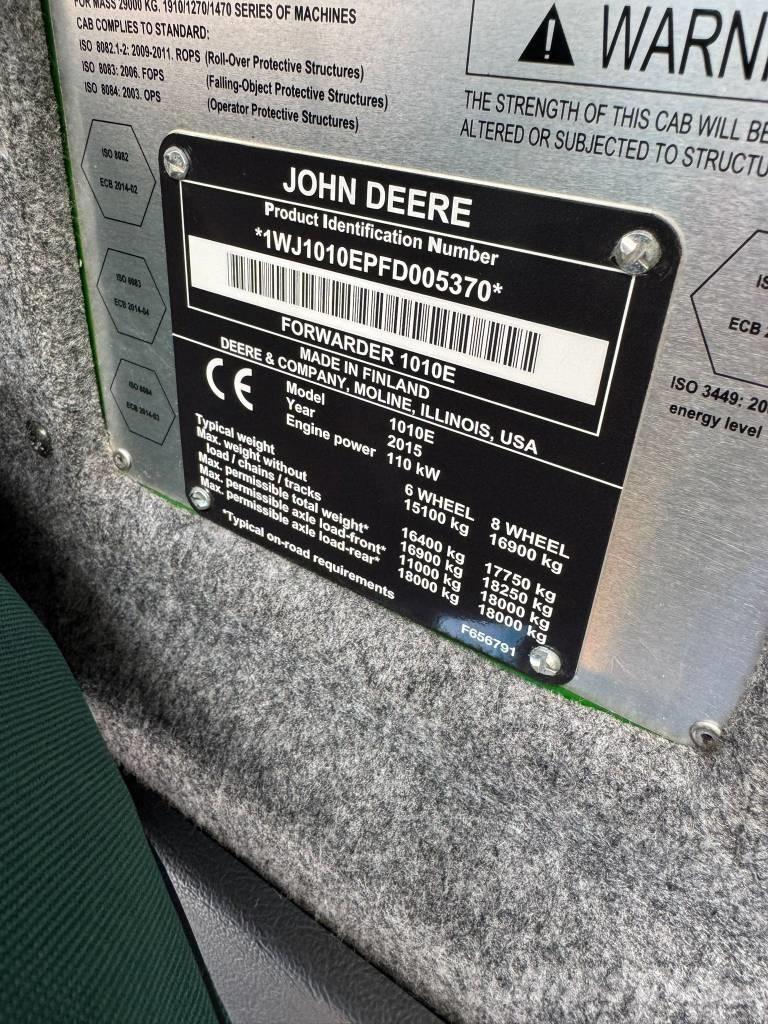 John Deere 1010 E Форвардери