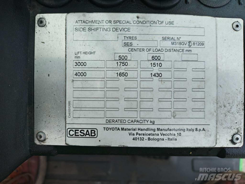 Cesab M 318 G Газові навантажувачі