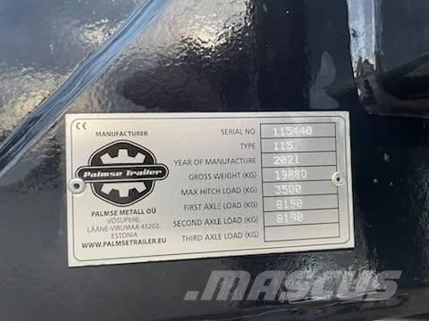 Palmse Trailer 115 Розбірні напівричепи