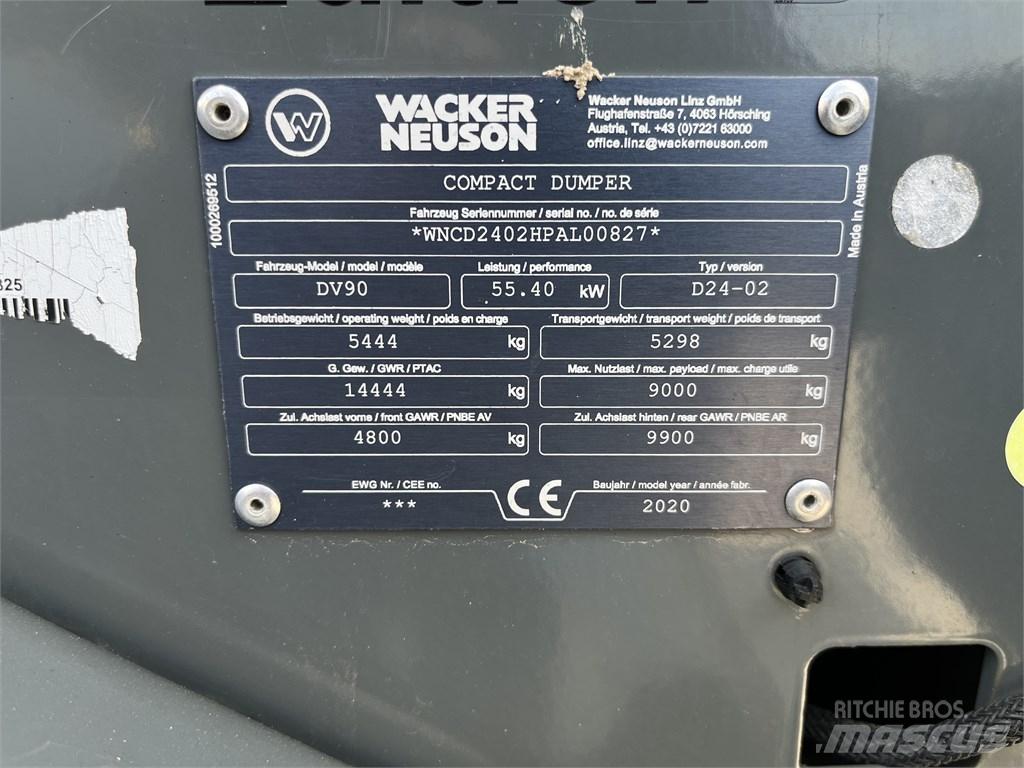 Wacker Neuson DV 90 Кар`єрні самоскиди