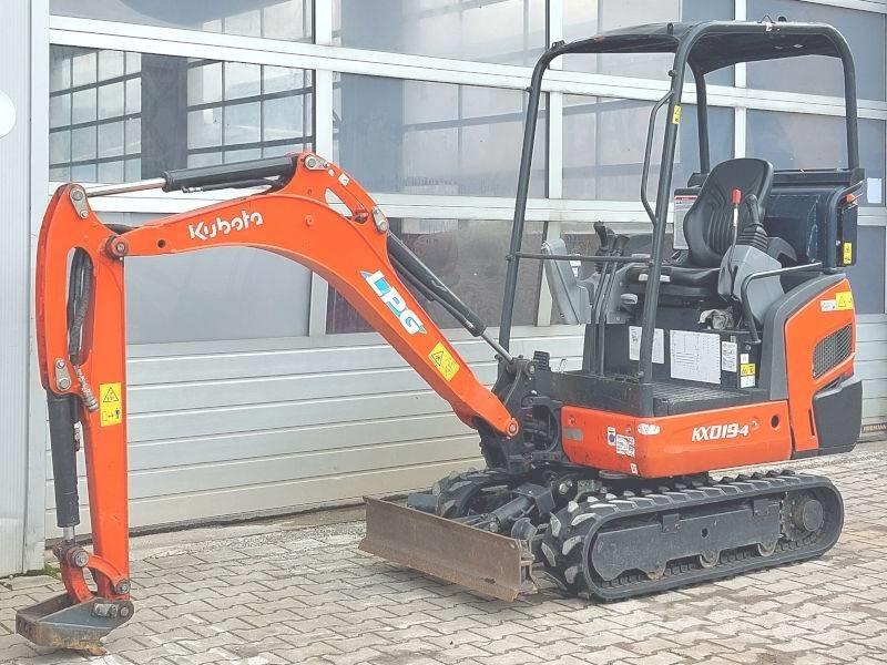 Kubota KX019-4 LPG Міні-екскаватори < 7т