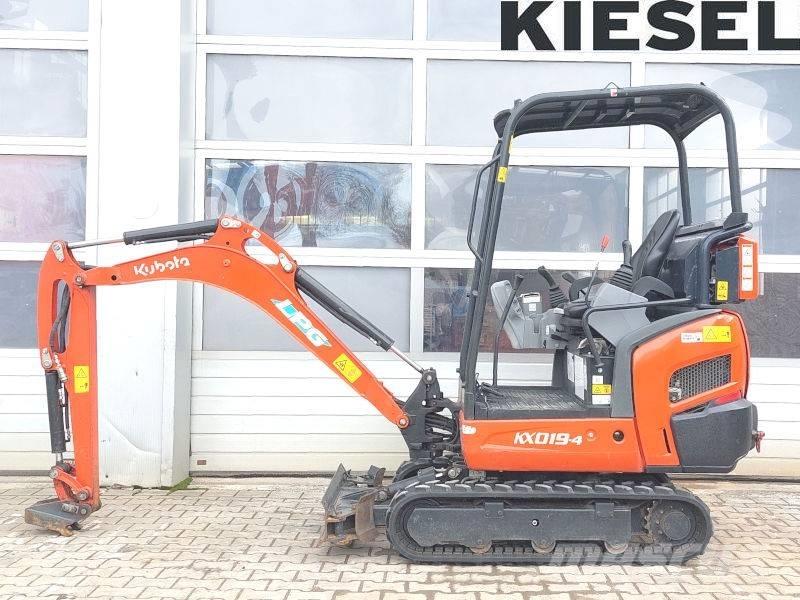 Kubota KX019-4 LPG Міні-екскаватори < 7т
