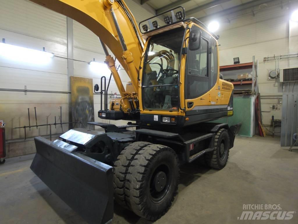 Hyundai R 160 W-9A Колісні екскаватори