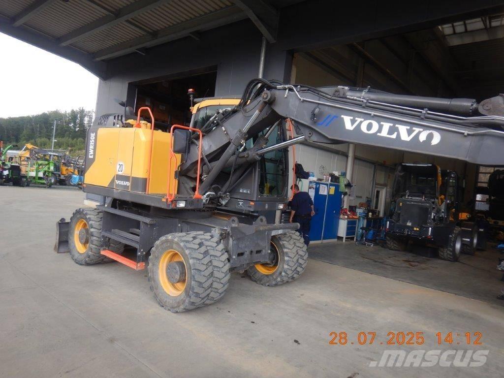 Volvo EWR 150 E Колісні екскаватори