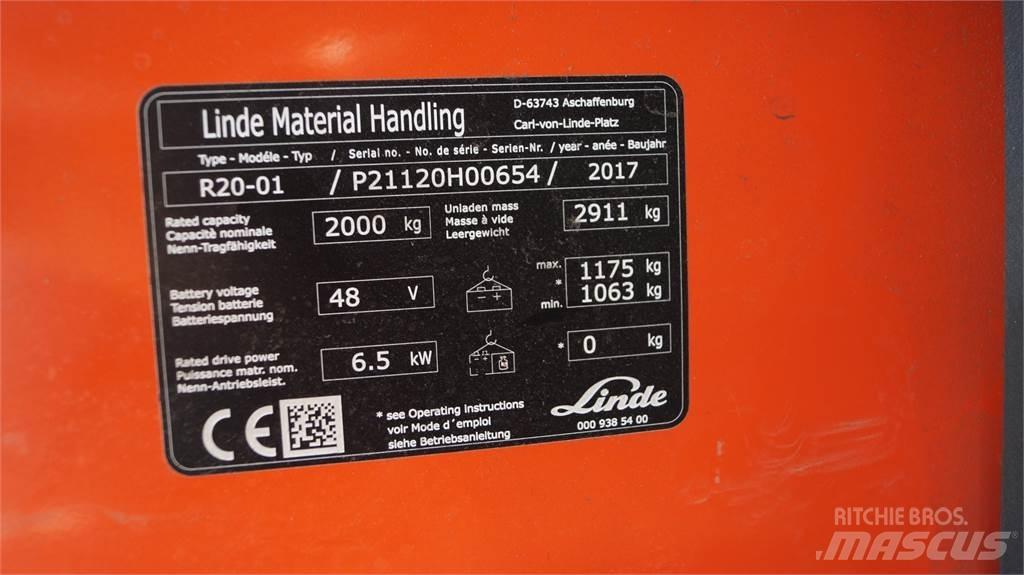 Linde R20 Річ-трак із високим підйомом