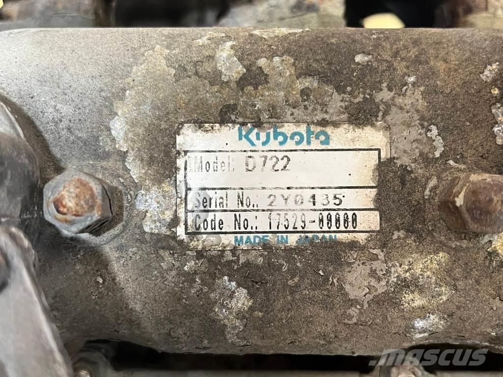 Kubota D722 ENGINE Двигуни